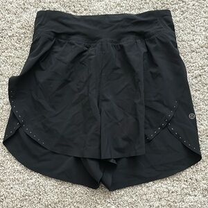 Lululemon fast and free 3in shorts size 4 black